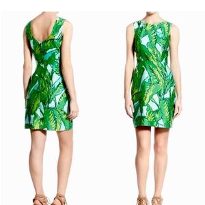 Vineyard Vines Green Leaf Mini Dress